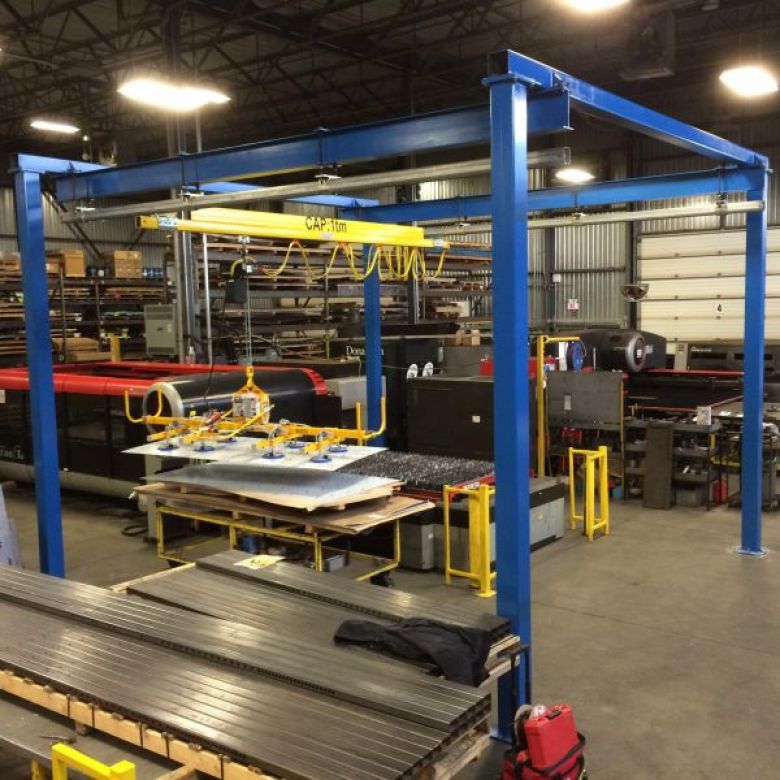 Material handling - Ergonomic crane systems - Federal Steel